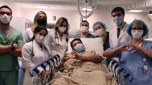 Geraldo Luis no hospital