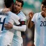 Argentina marca no fim e vence Bolívia de virada