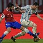 Argentina empata com Chile e perde chance de passar o Brasil nas Eliminatórias