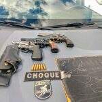 Choque frustra venda de armas em Campo Grande e prende rapaz com 3 revólveres