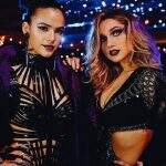 Bruna Marquezine e Sasha Meneghel arrasaram em festa de Halloween.