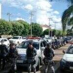 Policiais militares de todo o Brasil fazem protesto silencioso sobre mortes no trabalho