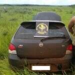 Carro roubado em Goiás é recuperado na MS-164 e condutor preso