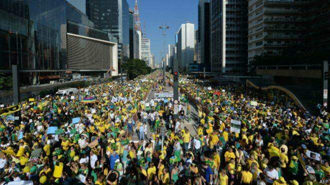 Ainda que menores, protestos seguem sendo ‘preocupantes ao governo’