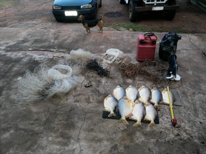 Pescador profissional é autuado em R$ 2,3 mil por pesca predatória no Rio Aquidauana