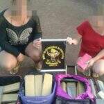 Mulher e travesti são presas com tabletes de maconha em ônibus