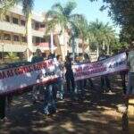 VÍDEO: professores fazem protesto pedindo para reitora da UFMS ‘abrir as contas’