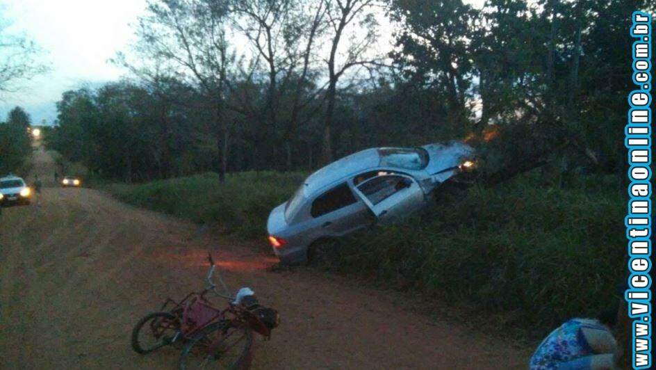 Ciclista fica gravemente ferido depois de ser atropelado no Interior