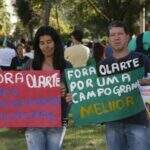 Protesto contra Dilma em Campo Grande cobra punição por Lama Asfáltica