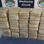 Polícia apreende aproximadamente 60 quilos de cocaína em município de MS