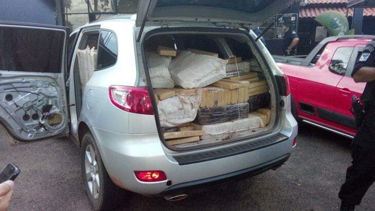 Polícia de Goiás apreende 1,6 tonelada de maconha que saiu de MS