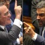 Aécio Neves e Renan Calheiros batem boca no Senado