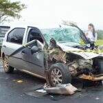 Motorista morre ao se envolver em acidente com caminhonete na BR-060