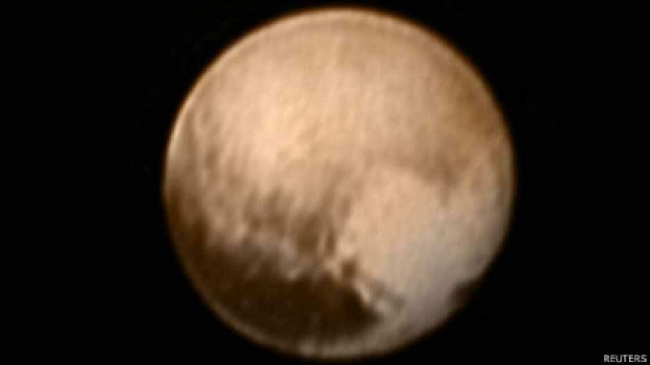 Foto inédita mostra ‘coração’ na superfície de Plutão