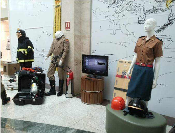 Exposição do Corpo de Bombeiros encerra-se neste domingo na Capital