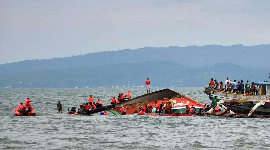 Sobe para 59 o número de mortos em naufrágio nas Filipinas