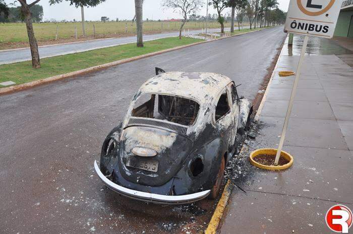 ‘Point’ de encontro: Jovem foge para não ser baleado e tem carro incendiado
