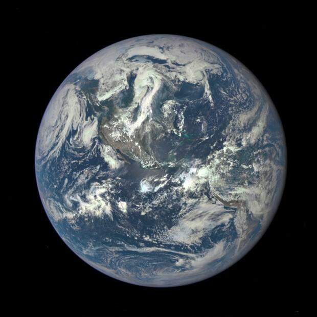 Nasa divulga foto inédita da Terra feita por satélite lançado em fevereiro