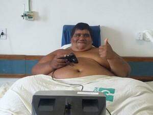 Apesar de ‘superobeso’, paciente internado no Recife é desnutrido