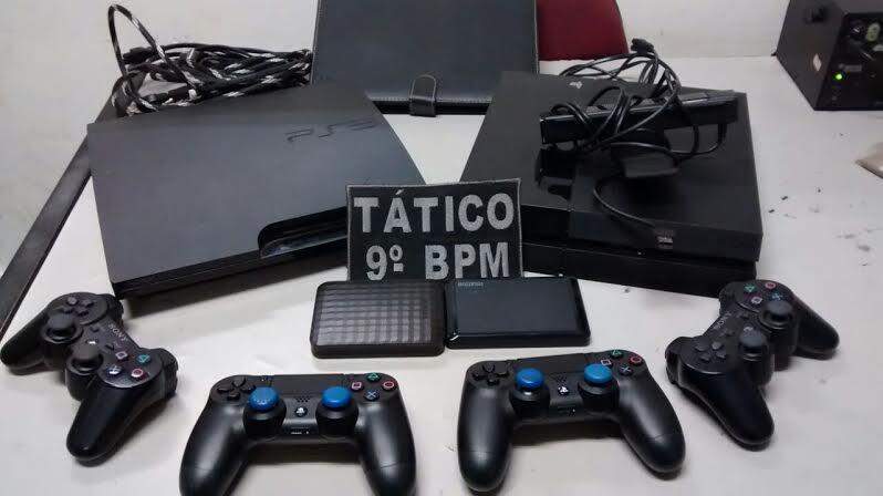Militares da Base de Campo Grande são detidos com videogames furtados