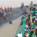 China segue com resgate em naufrágio; há pouca chance de achar sobreviventes
