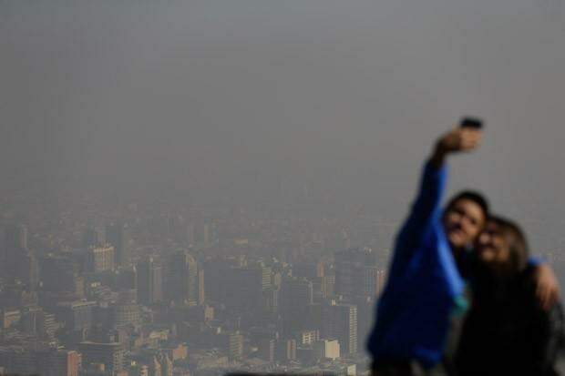 Decretada ‘emergência ambiental’ em Santiago por causa da poluição