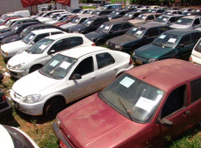 Governo estadual leiloa 53 veículos a partir de hoje; confira a lista