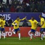 Brasil marca nos acréscimos e bate Peru no sufoco em estreia na Copa América