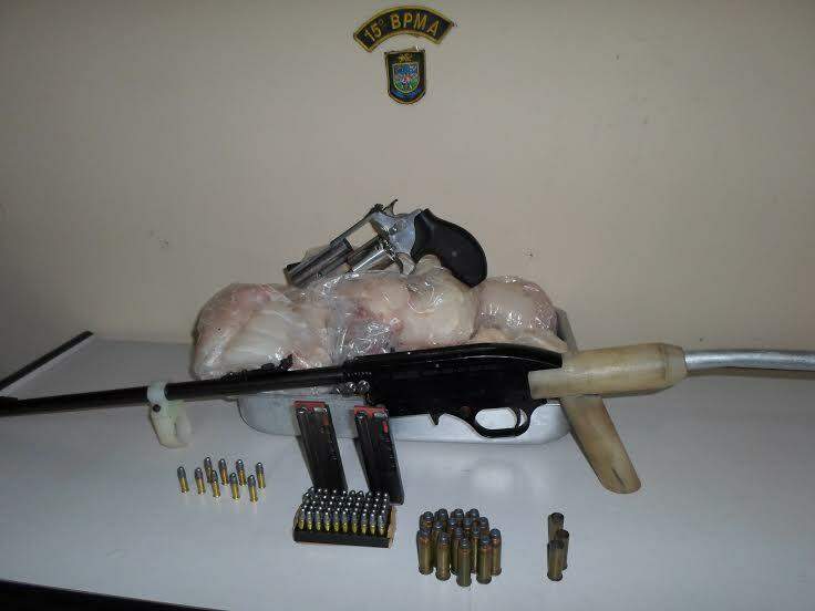 PMA prende caçador com jacaré abatido, armas e munições e aplica multa de R$ 3,5 mil