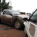 Quadrilha tenta levar caminhonete para o Paraguai mas é presa após acidente