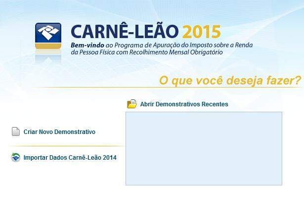 Receita anuncia nova versão de aplicativo do Carnê-Leão