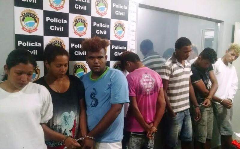 Polícia Civil fecha ‘boca de fumo’ e prende seis pessoas em Rio Verde