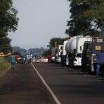 Protesto de sem-terra deixa 5 quilômetros congestionados em MS