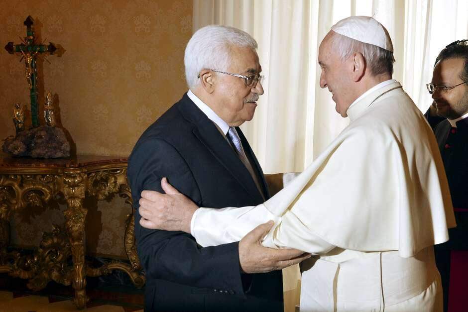 Papa recebe presidente palestino para conversa no Vaticano