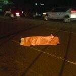 Agora: pedestre morre atropelado na Rua Brilhante em Campo Grande