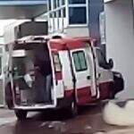 Leitor flagra limpeza de ambulância do Samu em posto de combustível