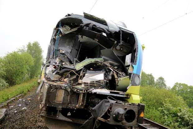Acidente de trem na Alemanha mata dois e fere 20