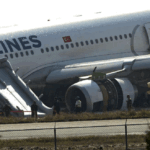 Avião com 238 pessoas derrapa em aeroporto no Nepal
