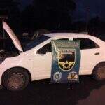 Polícia recupera carro roubado em 2014 que ia rumo ao Paraguai