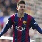 Messi faz 3, Barça vence jogo da “hora do almoço” e vira líder do Espanhol