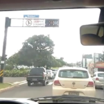VÍDEO: leitor filma congestionamento causado por semáforo desligado e por falta de agentes