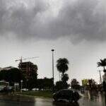Defesa Civil alerta sobre forte chuva com raios na Capital e MS