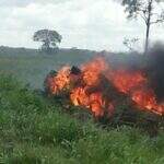 VÍDEO: imagem mostra incêndio que matou ex-vice-prefeito carbonizado