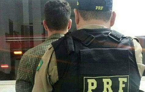 Jovem envolvido em assalto com morte de PM é preso pela PRF na BR-163