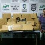 Traficantes de MS são presos no Paraná com mais de duzentos quilos de maconha