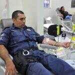 Guardas municipais aderem à campanha de doação de sangue e de medula óssea