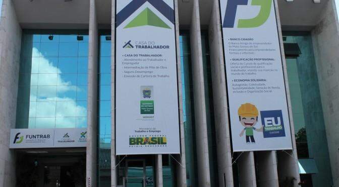 Funtrab oferece cerca de 1.000 vagas de emprego em Mato Grosso do Sul
