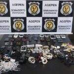 Tá entrando tudo: Agepen flagra mais 34 celulares em presídio de Dourados