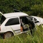 Motorista abandona carro com mais de 100 quilos de maconha às margens da MS-480