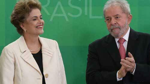 Dilma e Lula discutem defesa no Senado e protestos contra o impeachment
